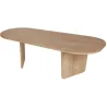 Table basse ovale en aggloméré Ovalis