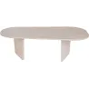 Table basse ovale en aggloméré Ovalis