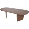 Table basse ovale en aggloméré Ovalis