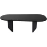 Table basse ovale en aggloméré Ovalis