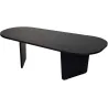 Table basse ovale en aggloméré Ovalis