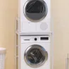 Meuble de superposition machine à laver seche-linge Cindy