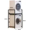 Meuble de superposition machine à laver seche-linge Cindy