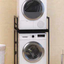 Meuble de superposition machine à laver seche-linge Cindy