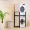 Meuble de superposition machine à laver seche-linge Cindy