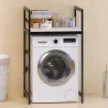 Meuble de superposition machine à laver seche-linge Cindy