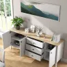 Buffet en aggloméré Frannie