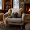 Coussin nœud en polyester Ask Dugum