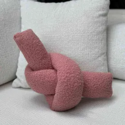 Coussin nœud en polyester Ask Dugum