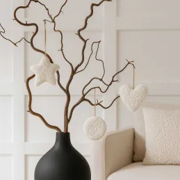 Ensemble de 3 décorations à suspendre Lu Set