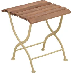 Desserte en bois et métal