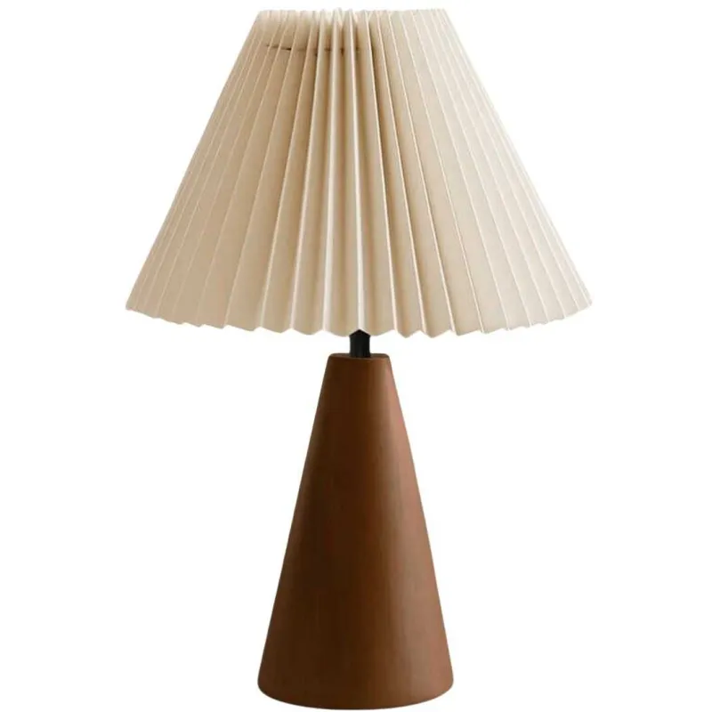 Lampe à poser en bois et PVC Serenity