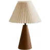 Lampe à poser en bois et PVC Serenity