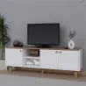 Meuble TV 3 portes en aggloméré Bohemian