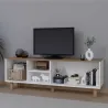 Meuble TV 3 portes en aggloméré Bohemian