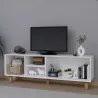 Meuble TV 3 portes en aggloméré Bohemian