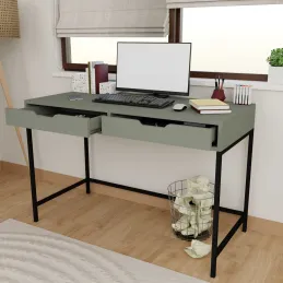 Bureau avec tiroirs en aggloméré Working