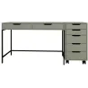 Bureau avec tiroirs en aggloméré Working