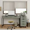 Bureau avec tiroirs en aggloméré Working