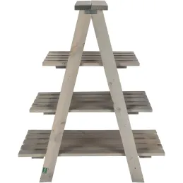 Etagère à plantes triangulaire en pin