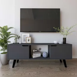 Meuble TV 2 portes en aggloméré Siena
