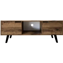 Meuble TV 2 portes en aggloméré Siena