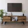 Meuble TV 2 portes en aggloméré Siena