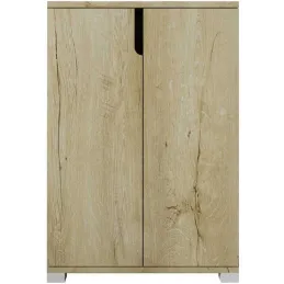 Meuble à chaussures 2 portes en aggloméré Venedik