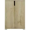Meuble à chaussures 2 portes en aggloméré Venedik