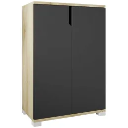 Meuble à chaussures 2 portes en aggloméré Venedik