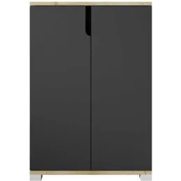 Meuble à chaussures 2 portes en aggloméré Venedik