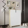 Meuble à chaussures 2 portes en aggloméré Venedik