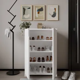 Meuble à chaussures 2 portes en aggloméré Venedik