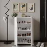 Meuble à chaussures 2 portes en aggloméré Venedik