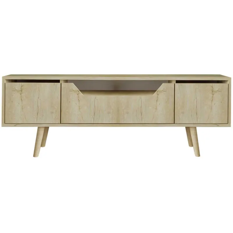 Meuble TV en aggloméré 150 x 29.8 x 53 cm Roma