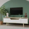 Meuble TV en aggloméré 150 x 29.8 x 53 cm Roma