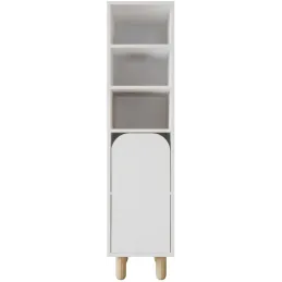 Colonne de rangement en aggloméré Parma