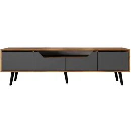Meuble TV en aggloméré 180 x 29.8 x 48 cm Roma