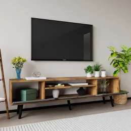 Meuble TV en aggloméré 180 x 29.8 x 48 cm Roma