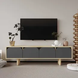 Meuble TV en aggloméré Lazio