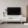 Meuble TV en aggloméré Lazio