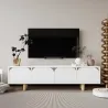 Meuble TV en aggloméré Lazio