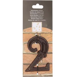 Numéro de maison en fonte