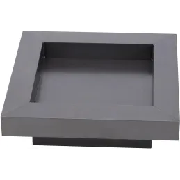 Brasero en acier plateau design