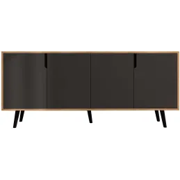 Buffet 4 portes en aggloméré Latina Modern