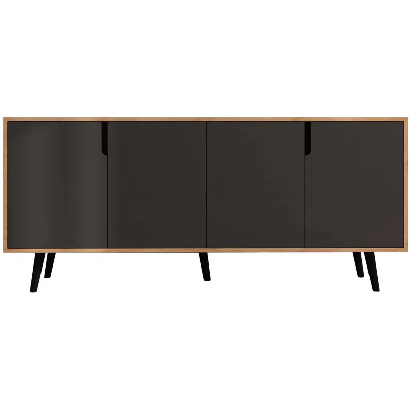 Buffet 4 portes en aggloméré Latina Modern