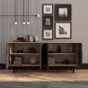 Buffet 4 portes en aggloméré Latina Modern