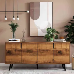 Buffet 4 portes en aggloméré Latina Modern