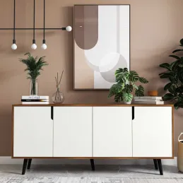 Buffet 4 portes en aggloméré Latina Modern