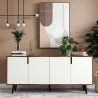 Buffet 4 portes en aggloméré Latina Modern
